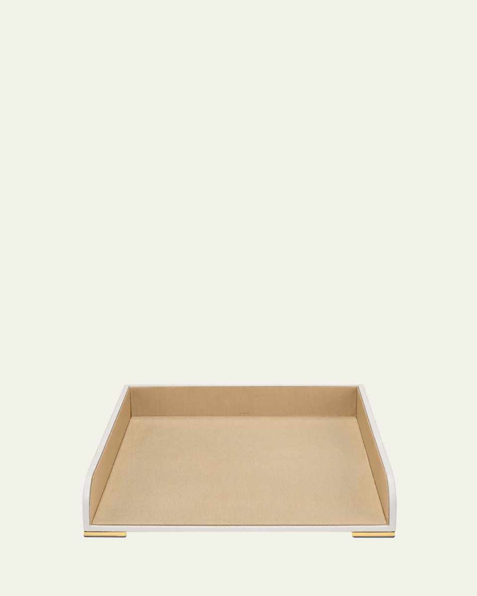 Classic Leather Paper Tray